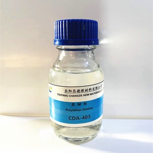 Polieter Amina T403 CAS 39423-51-3 Wind Power pala konposatuaren material sendatzeko agentea